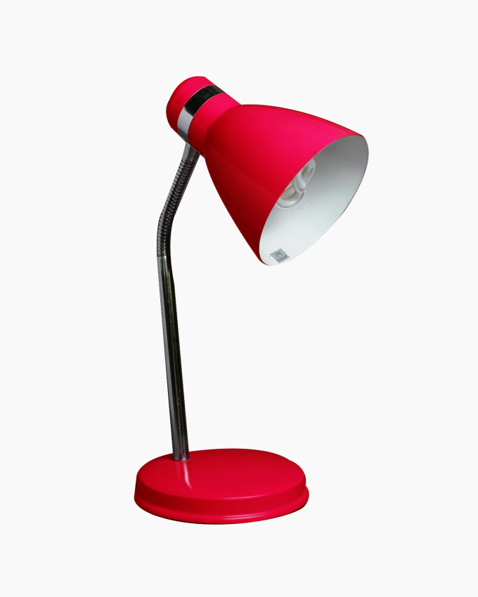 Red Flexible Gooseneck Desk Lamp