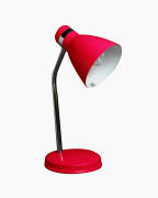 Red Flexible Gooseneck Desk Lamp