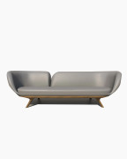 Modern 3 seater leather sofa Modern 3 seater leather sofa